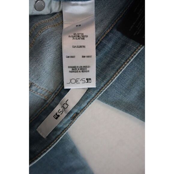 Joe's Jeans JCLBSTRE Women Sz 23 Light Blue Icon Mid-Rise Skinny Crop Jeans - Picture 5 of 7